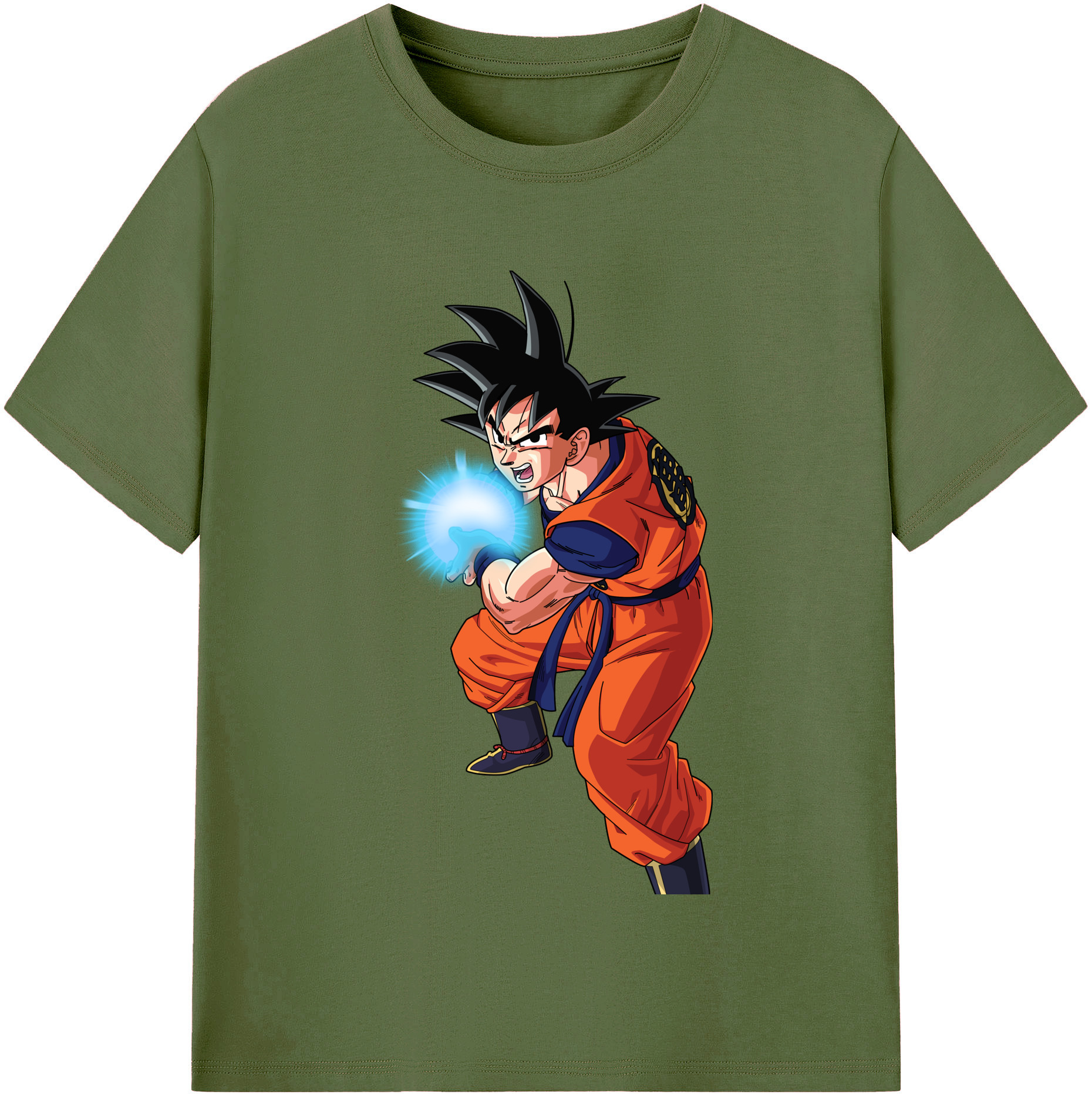 （画像用） ドラゴンボール 孫悟空（そん ごくう）Son Goku カカロット DRAGON BALL Kakarotto 綿100％半袖Tシャツ（フロントプリント）